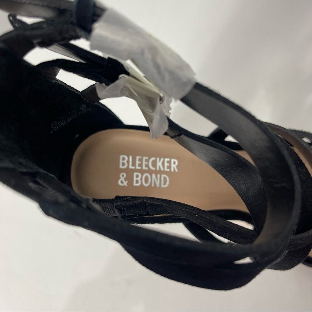 Bleeker & Bond Women’s Mindy Strappy Heel Black Size 6 NEW - Picture 9 of 12